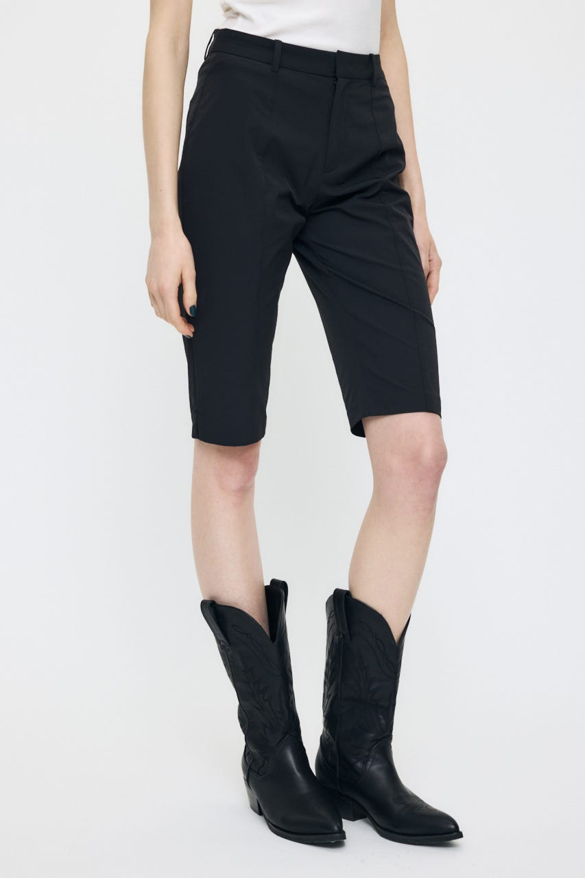 STRETCH CAPRI パンツ BLK 2