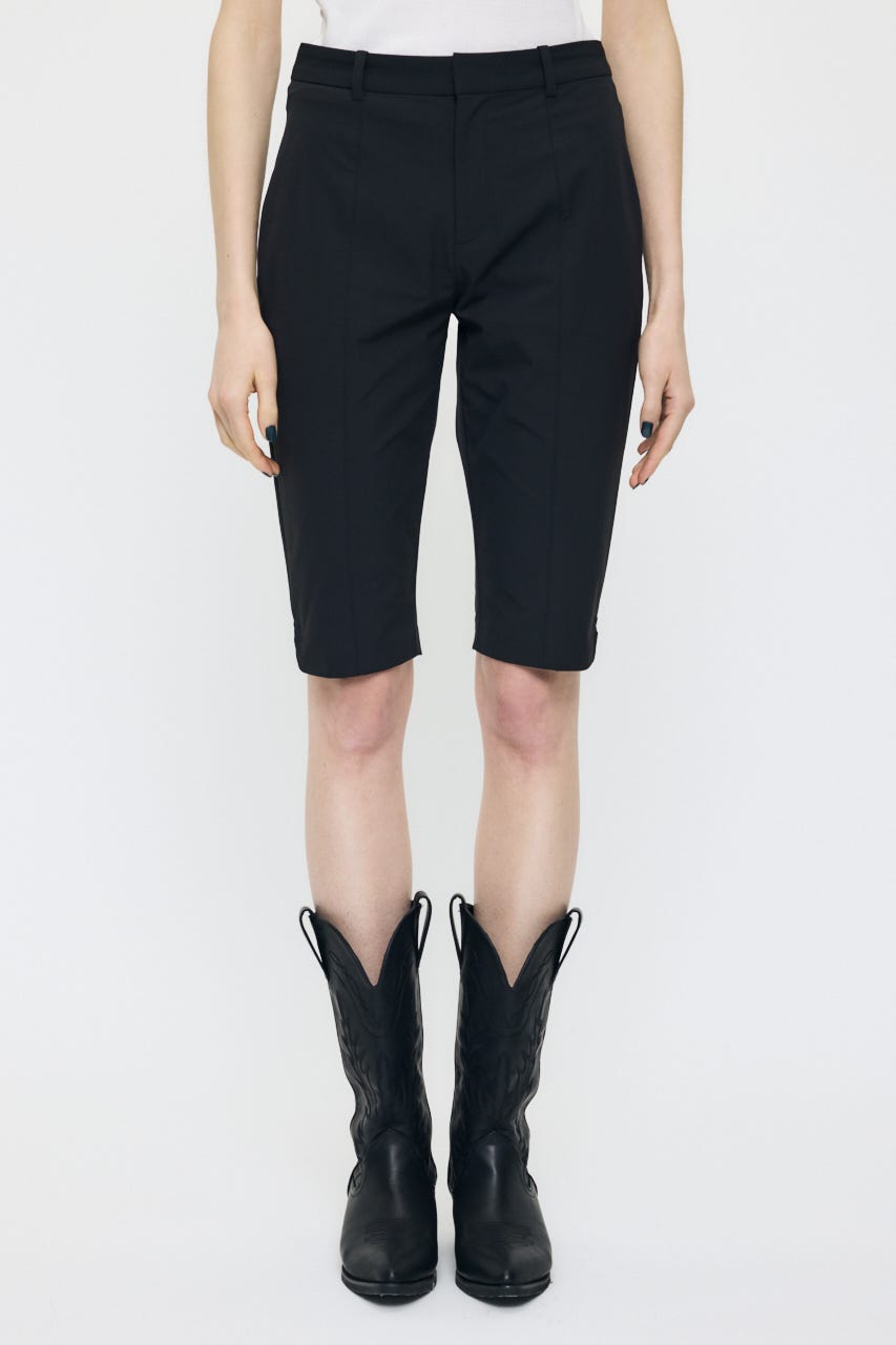 STRETCH CAPRI パンツ BLK 2