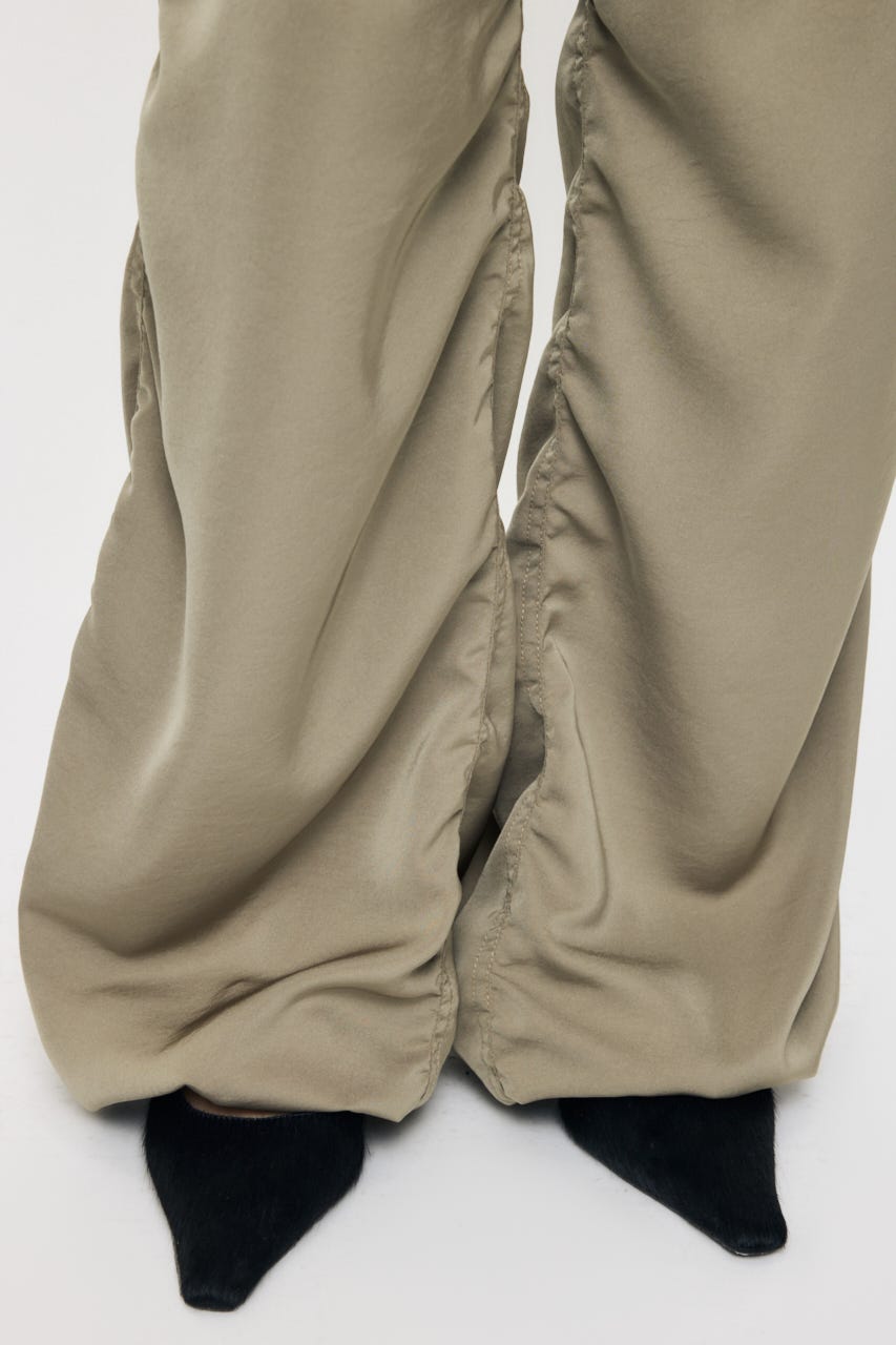 SATIN CARGO パンツ KHA 1