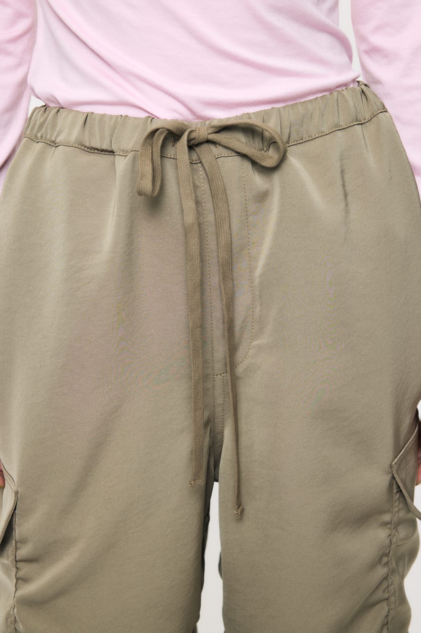 SATIN CARGO パンツ KHA 1
