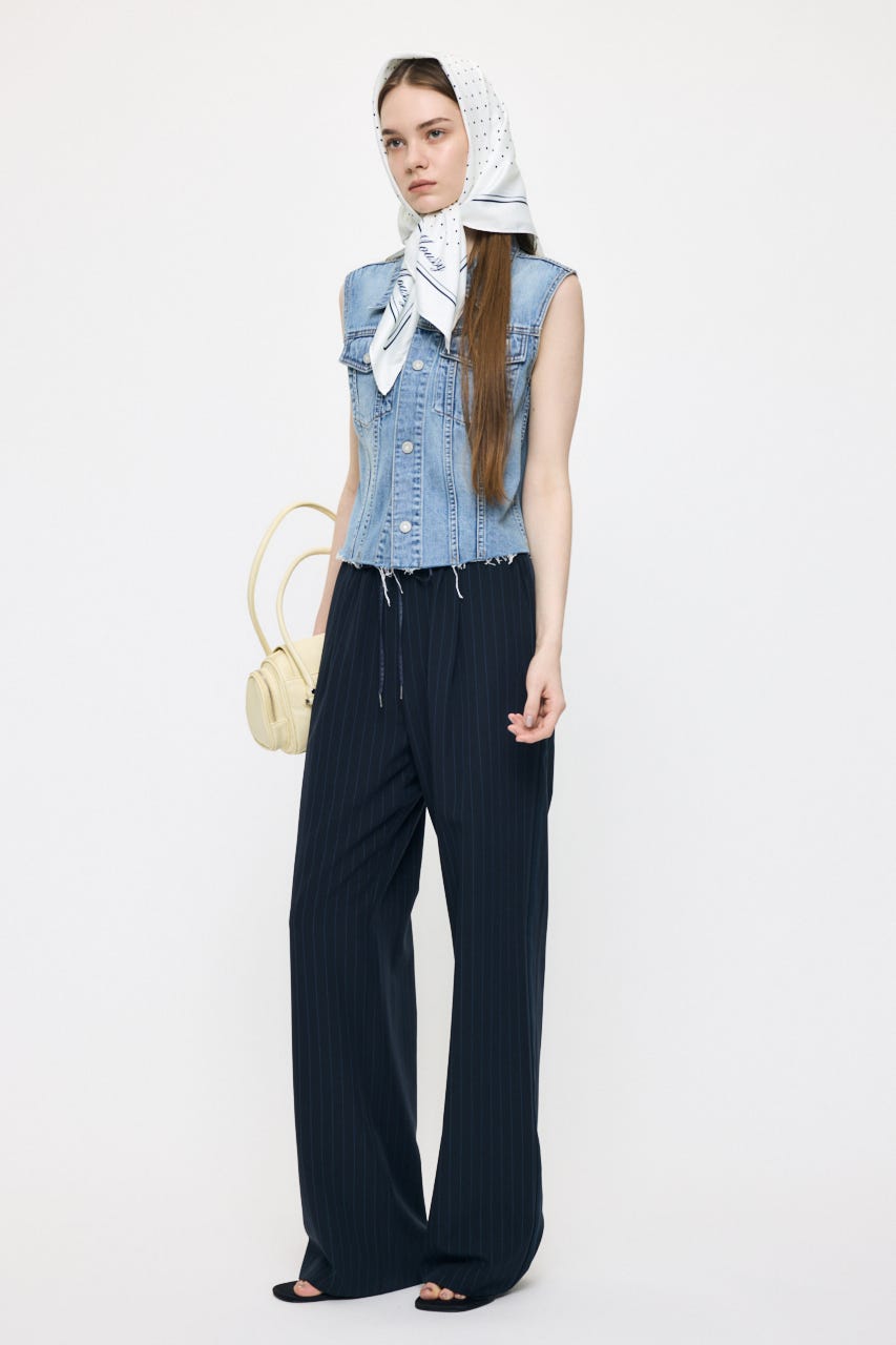 SUMMER TRACK パンツ 柄NVY 2