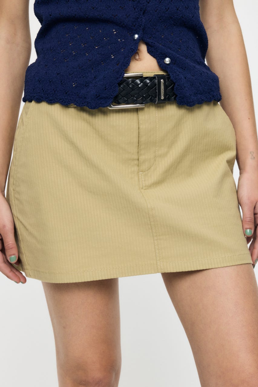 CORDLANE MINI スカート BEG 1