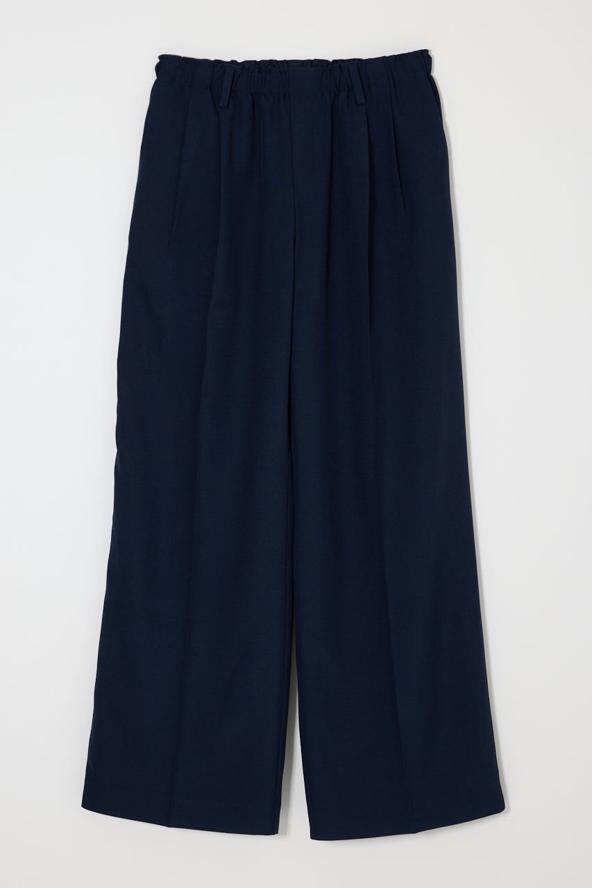 EASY WAIST STRAIGHT トラウザーズ NVY 1