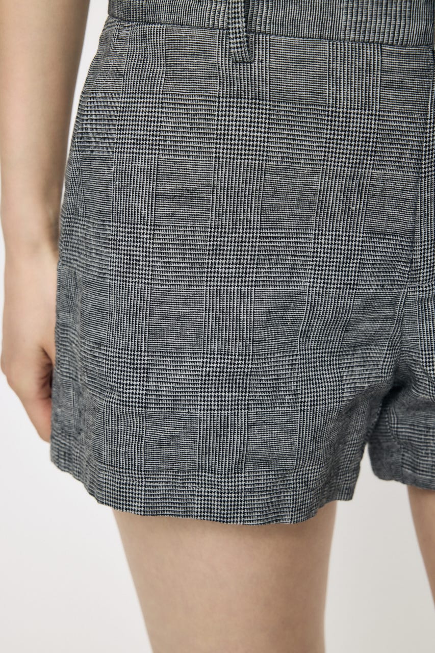 LINEN BLEND MICRO ショーツ GRY 2