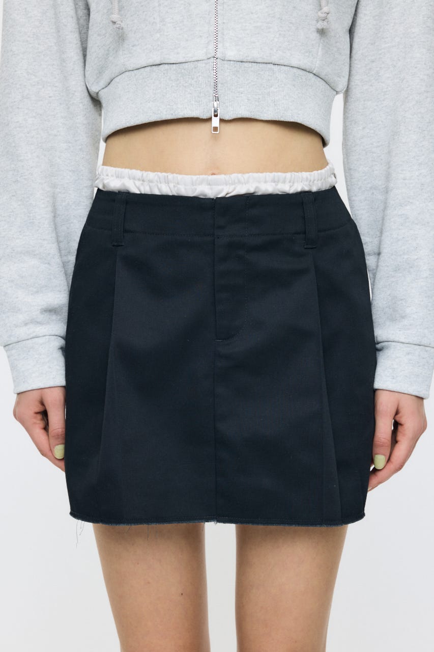 LAYER MINI スカート BLK 1