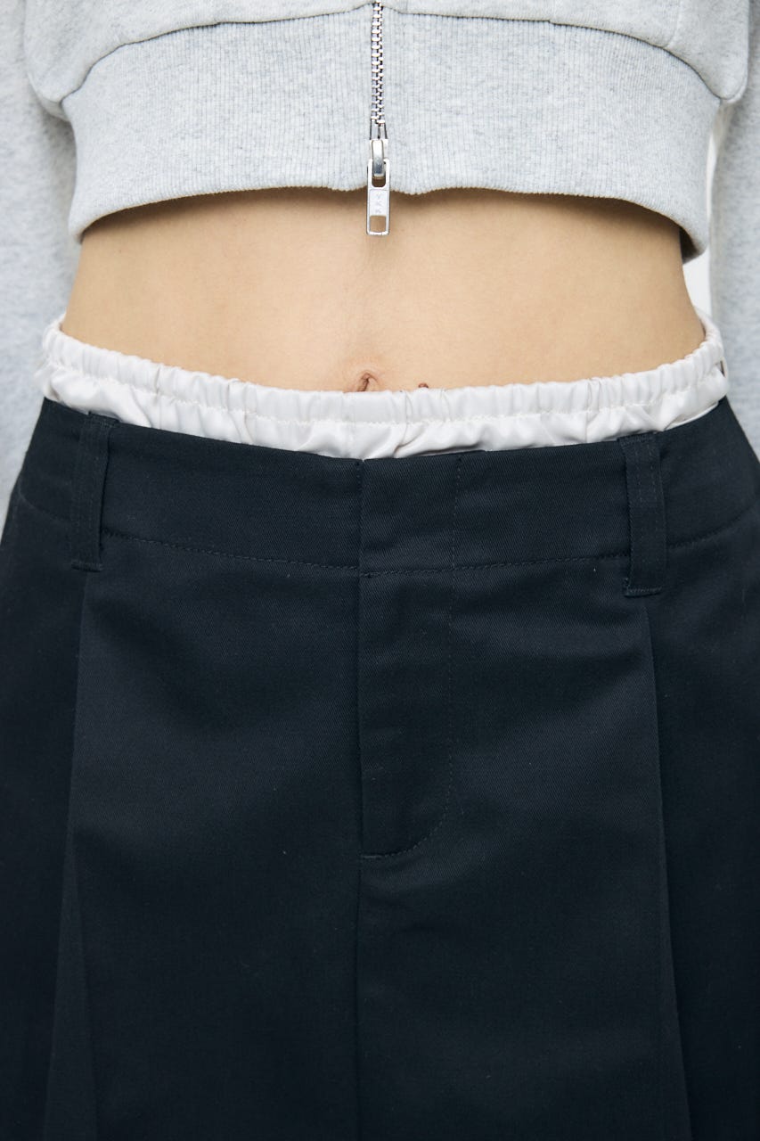 LAYER MINI スカート BLK 1