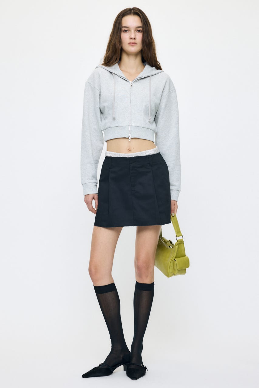 LAYER MINI スカート BLK 1