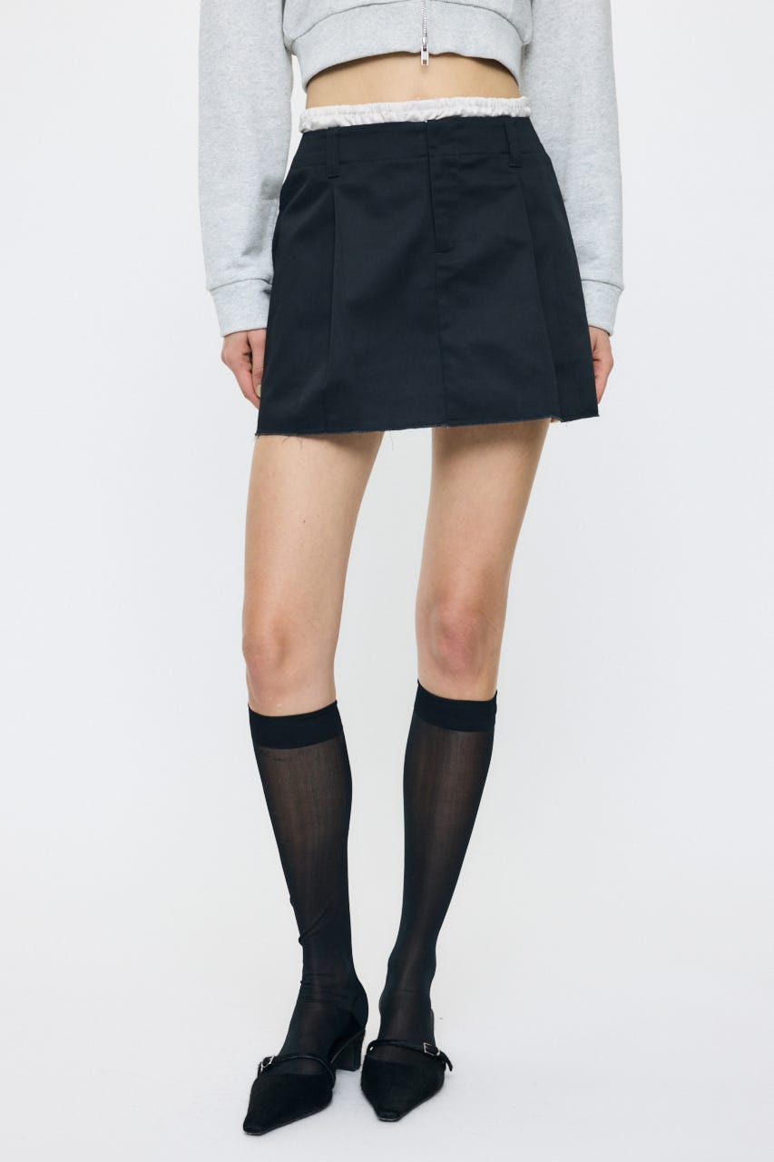 LAYER MINI スカート BLK 1