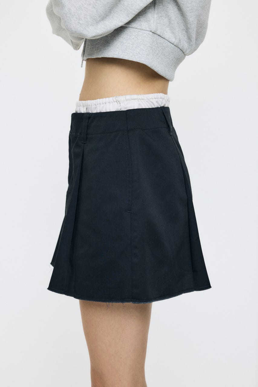 LAYER MINI スカート BLK 1