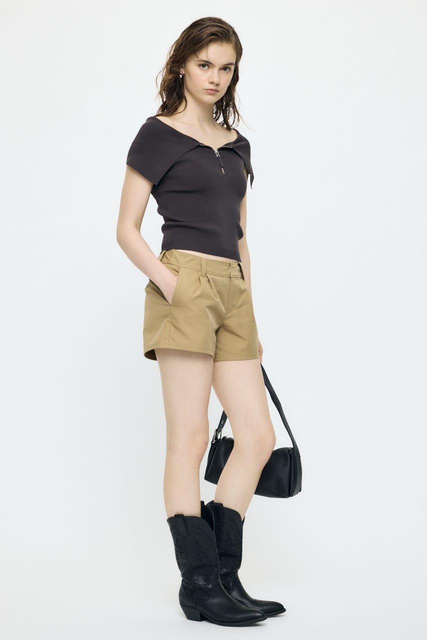 CHINO MICRO ショーツ BEG 2