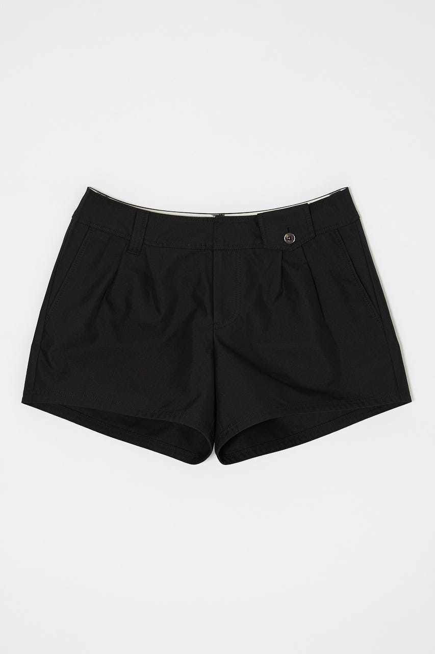 CHINO MICRO ショーツ BLK 2