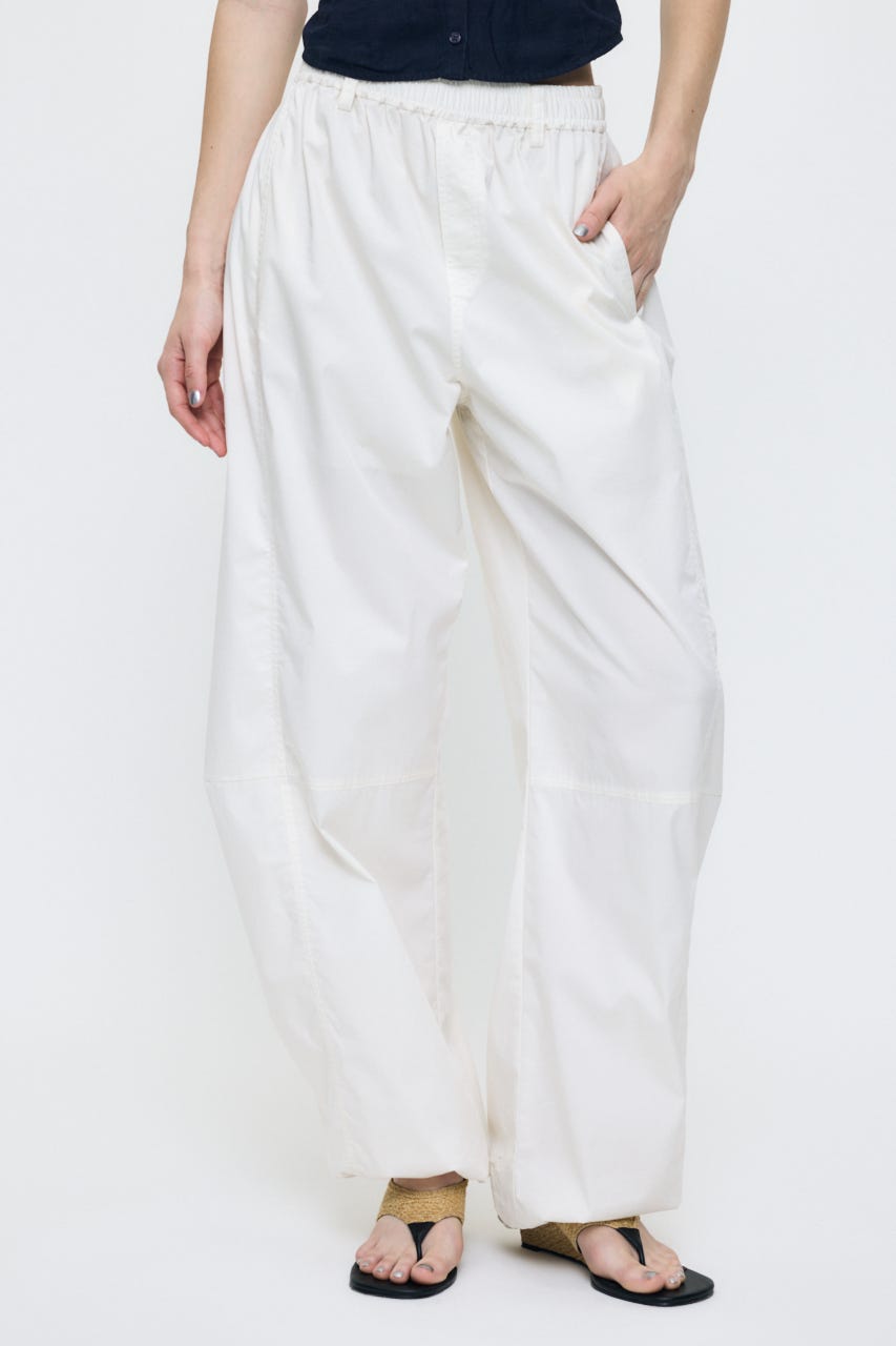 CURVE LINE EASY パンツ WHT 1