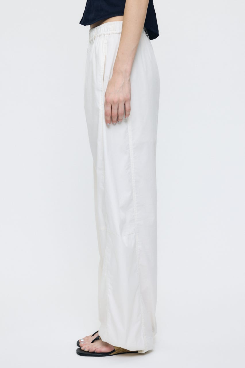 CURVE LINE EASY パンツ WHT 1