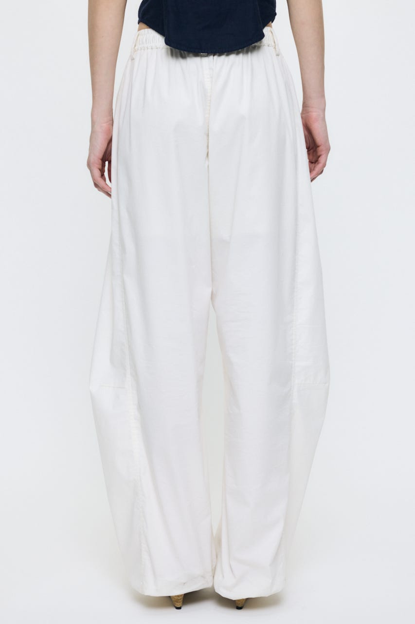 CURVE LINE EASY パンツ WHT 1