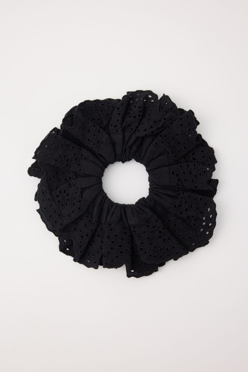 EYELET シュシュ BLK FREE