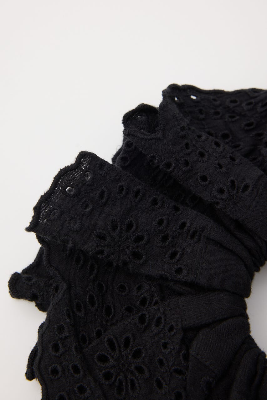 EYELET シュシュ BLK FREE