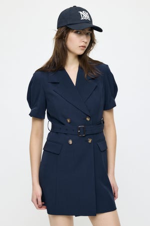 【SS先行アイテム】TRENCH MINI ドレス