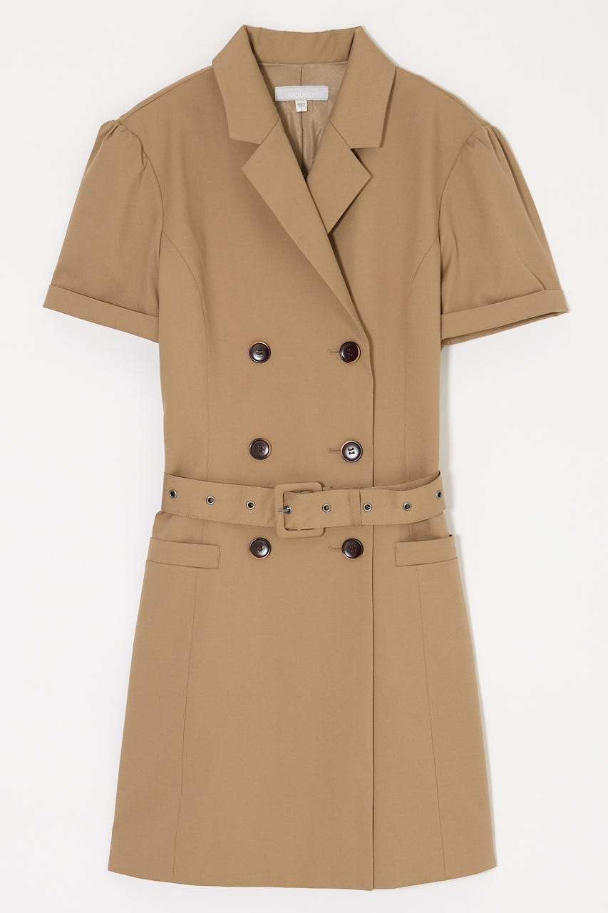 MOUSSY | DOUBLE BREASTED BLAZER MINI ワンピース (ワンピース(ミニ