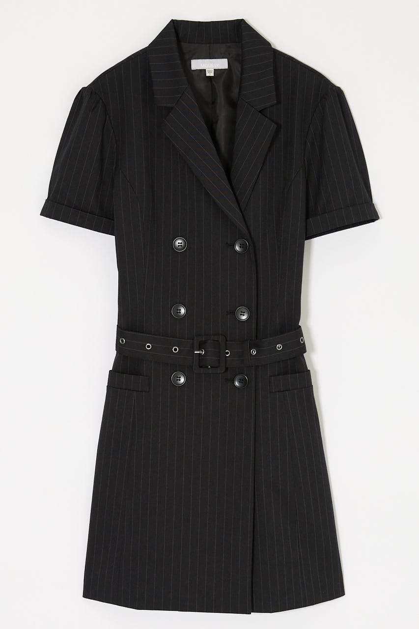 MOUSSY | DOUBLE BREASTED BLAZER MINI ワンピース (ワンピース(ミニ
