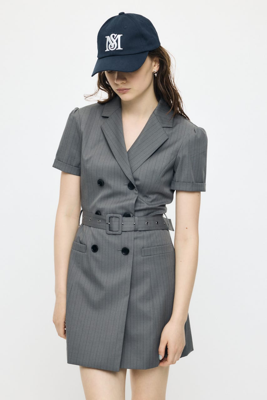 MOUSSY DOUBLE BREASTED BLAZER ミニワンピース MOUSSY | DOUBLE BREASTED BLAZER MINI ワンピース (ワンピース(ミニ