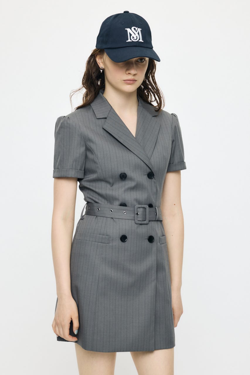 MOUSSY DOUBLE BREASTED BLAZER ミニワンピース MOUSSY | DOUBLE BREASTED BLAZER MINI ワンピース (ワンピース(ミニ