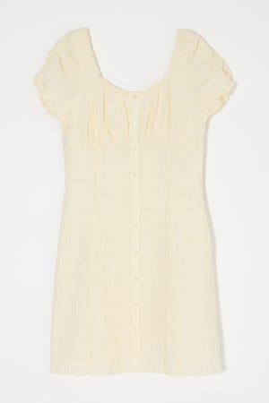 2WAY SHIRRING MINI ドレス
