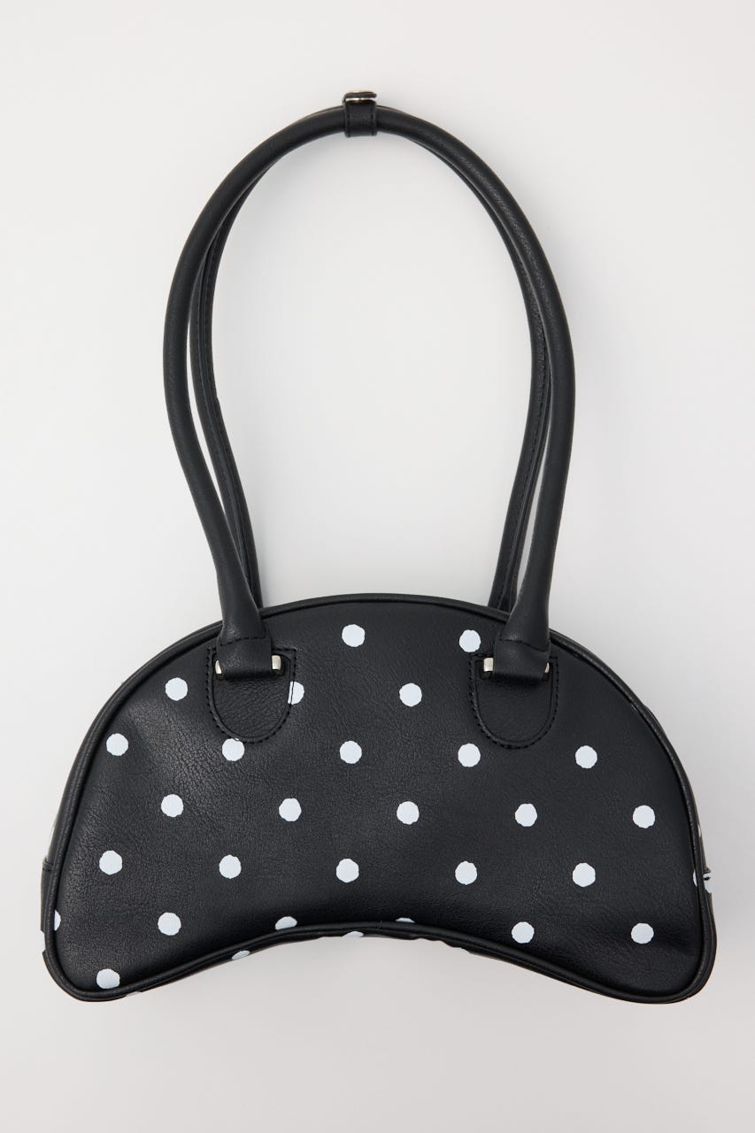 【新色カラー】ROUND BOSTON バッグ 柄BLK FREE