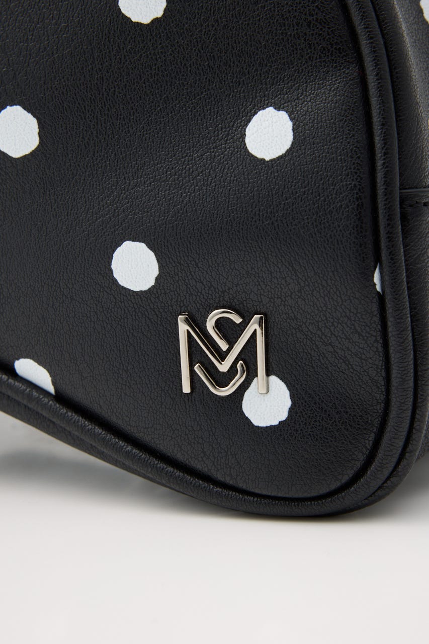 【新色カラー】ROUND BOSTON バッグ 柄BLK FREE