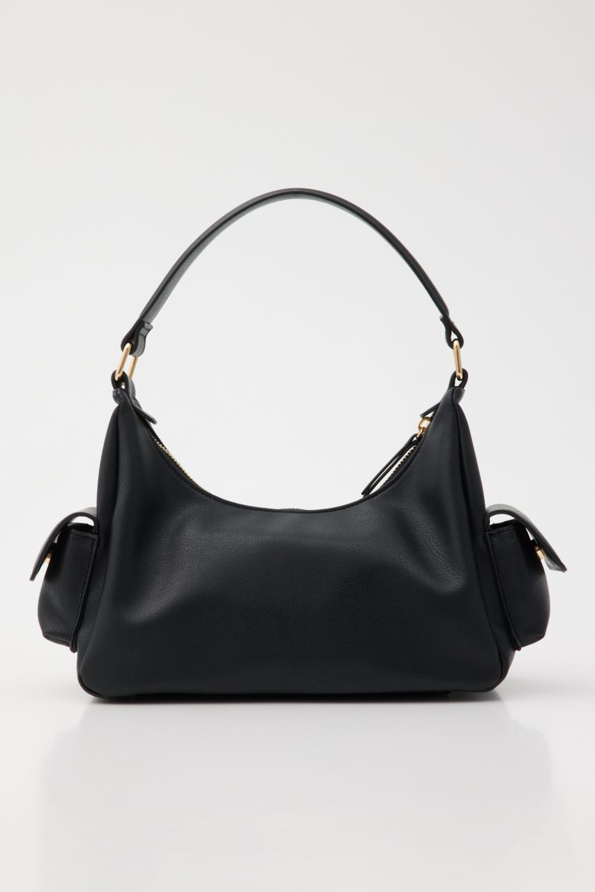 MANY POCKET HOBO バッグ BLK FREE