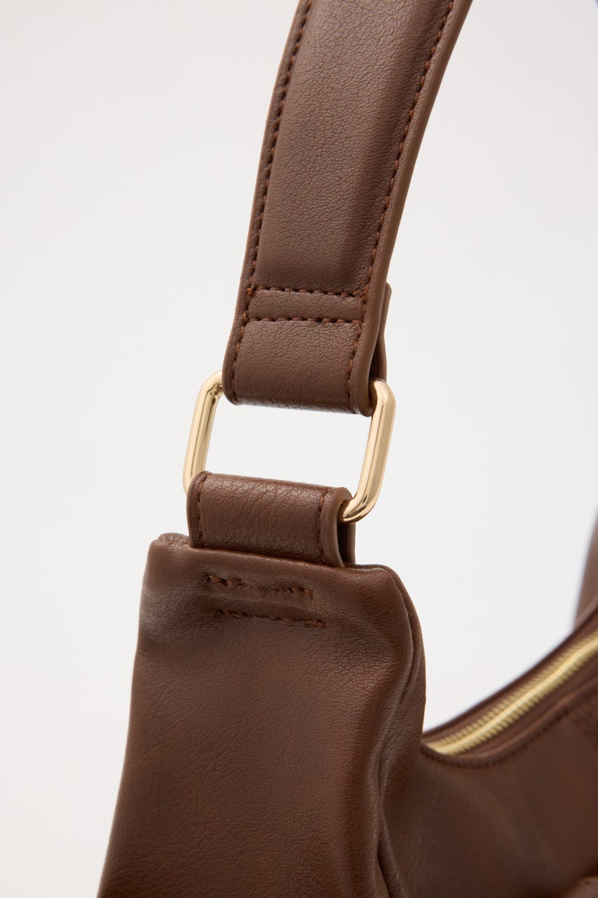 MANY POCKET HOBO バッグ BRN FREE