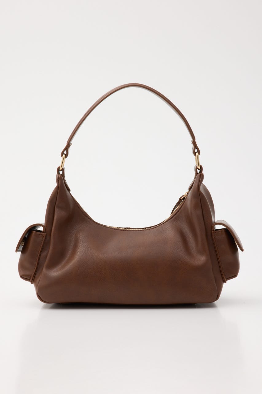MANY POCKET HOBO バッグ BRN FREE
