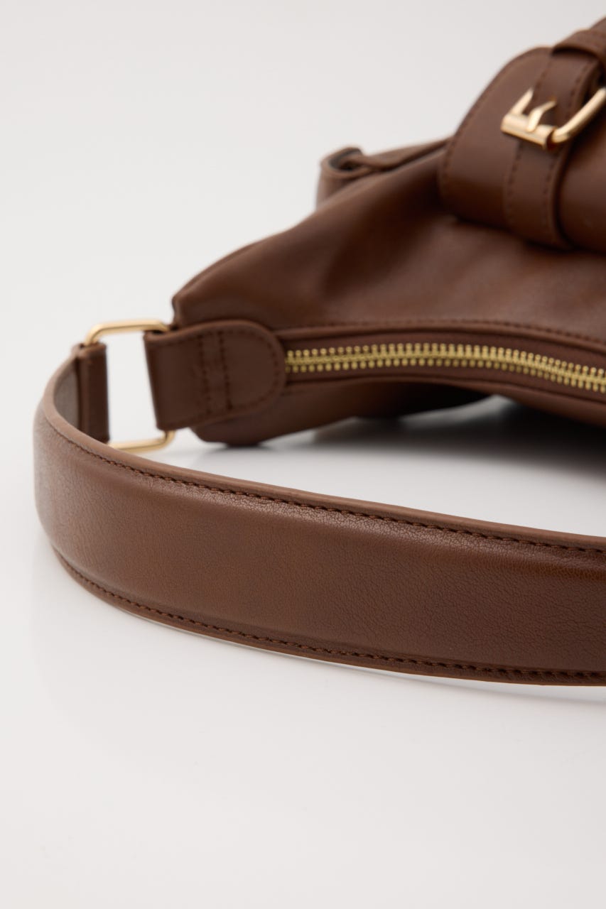 MANY POCKET HOBO バッグ BRN FREE