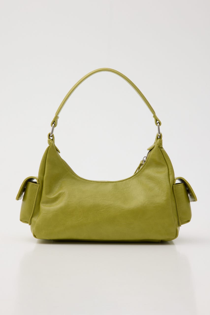 MANY POCKET HOBO バッグ L/GRN FREE