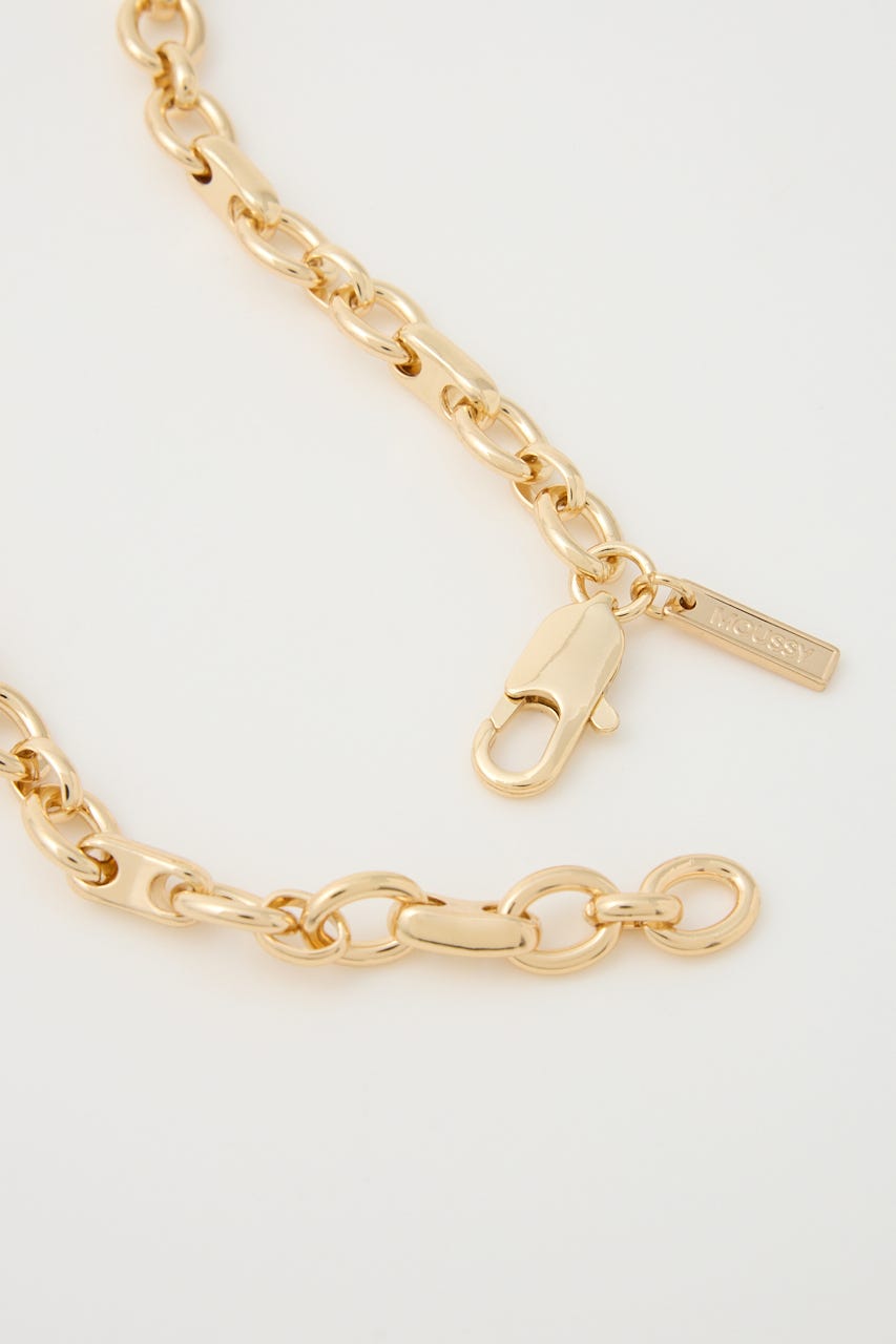 SIGNET CHAIN ネックレス GLD FREE