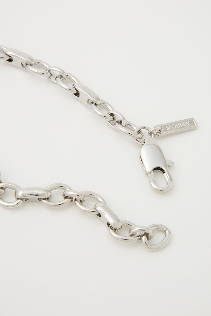 SIGNET CHAIN ネックレス SLV FREE