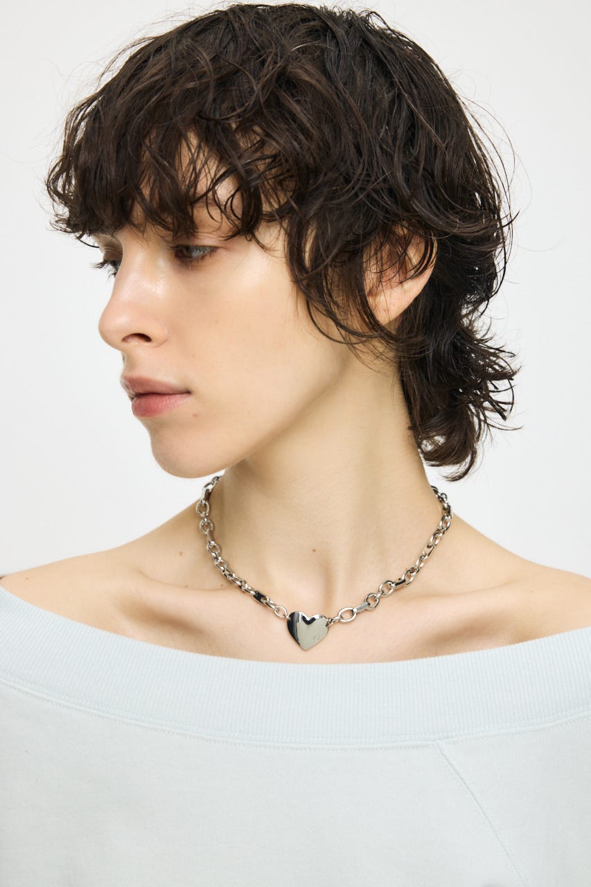 SIGNET CHAIN ネックレス SLV FREE