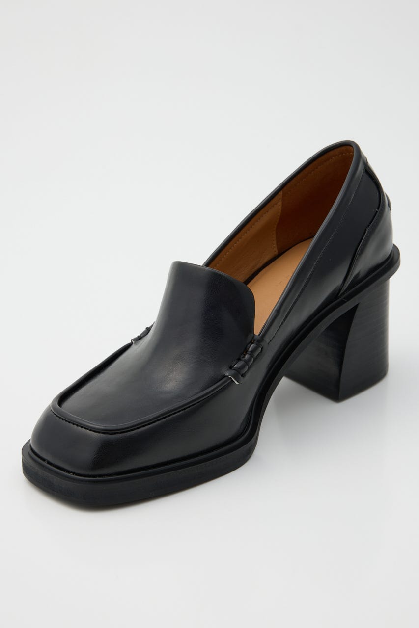 LOAFER HEEL シューズ BLK S