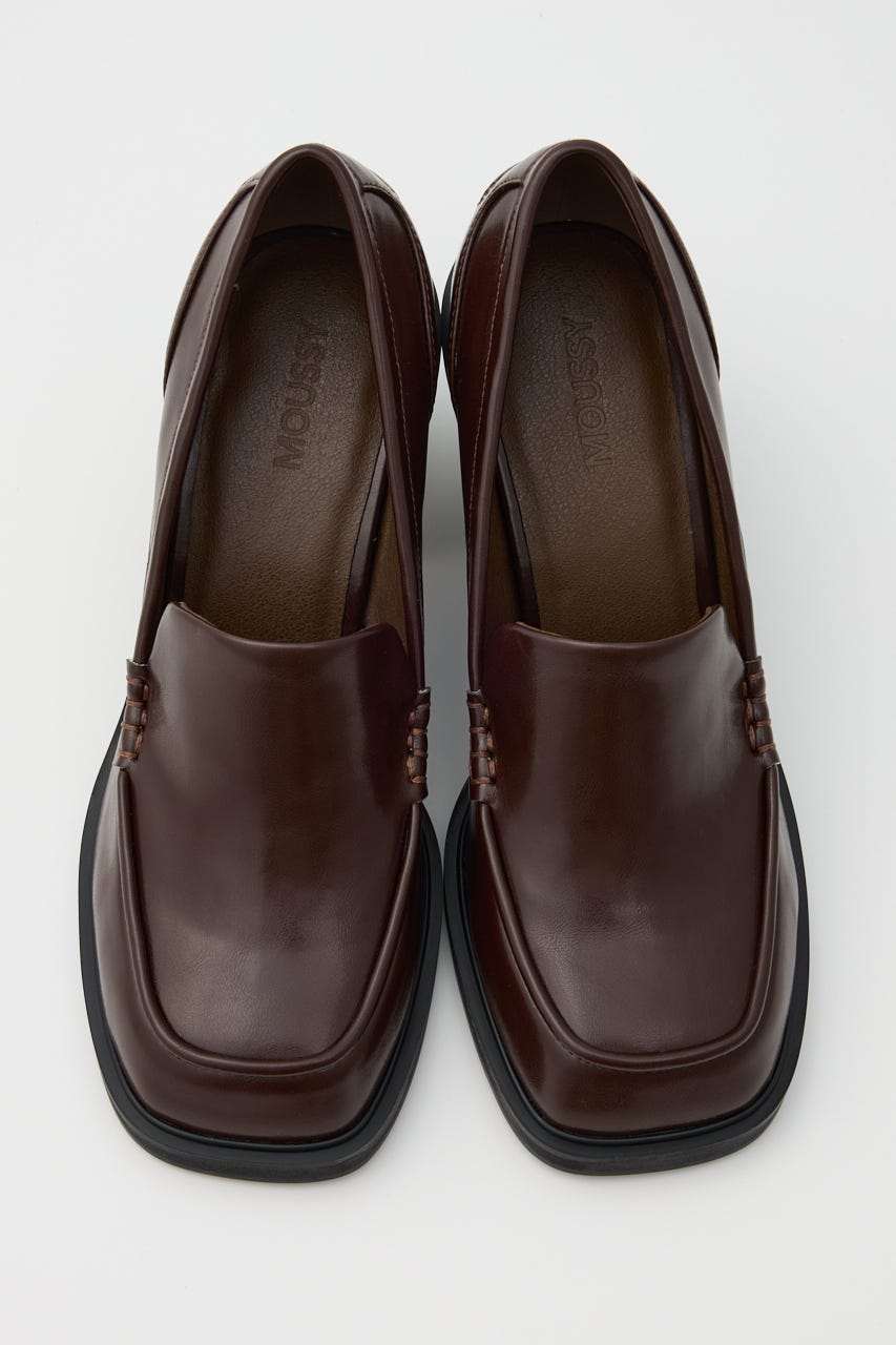 LOAFER HEEL シューズ BRN S