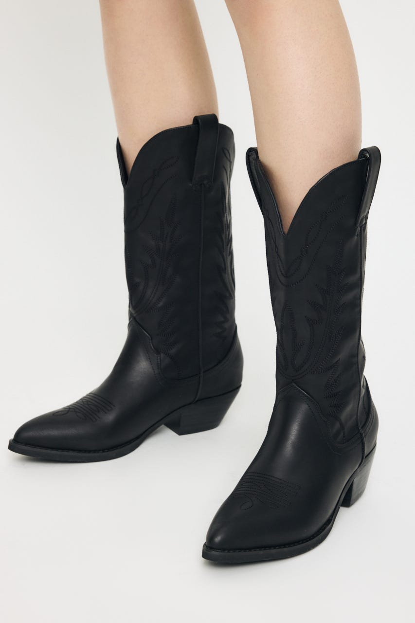 WESTERN ブーツ BLK L