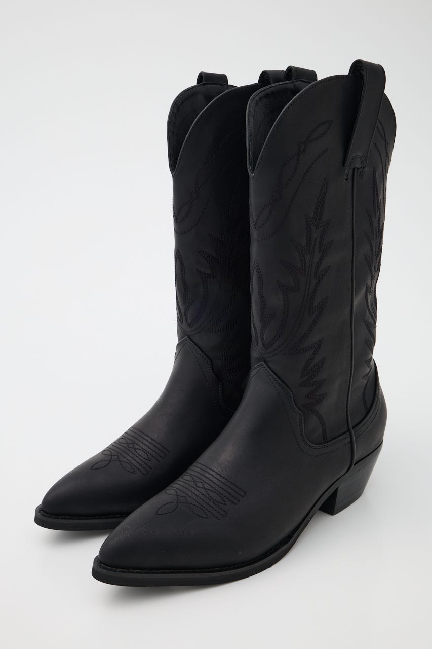 【SS先行アイテム】WESTERN ブーツ BLK L