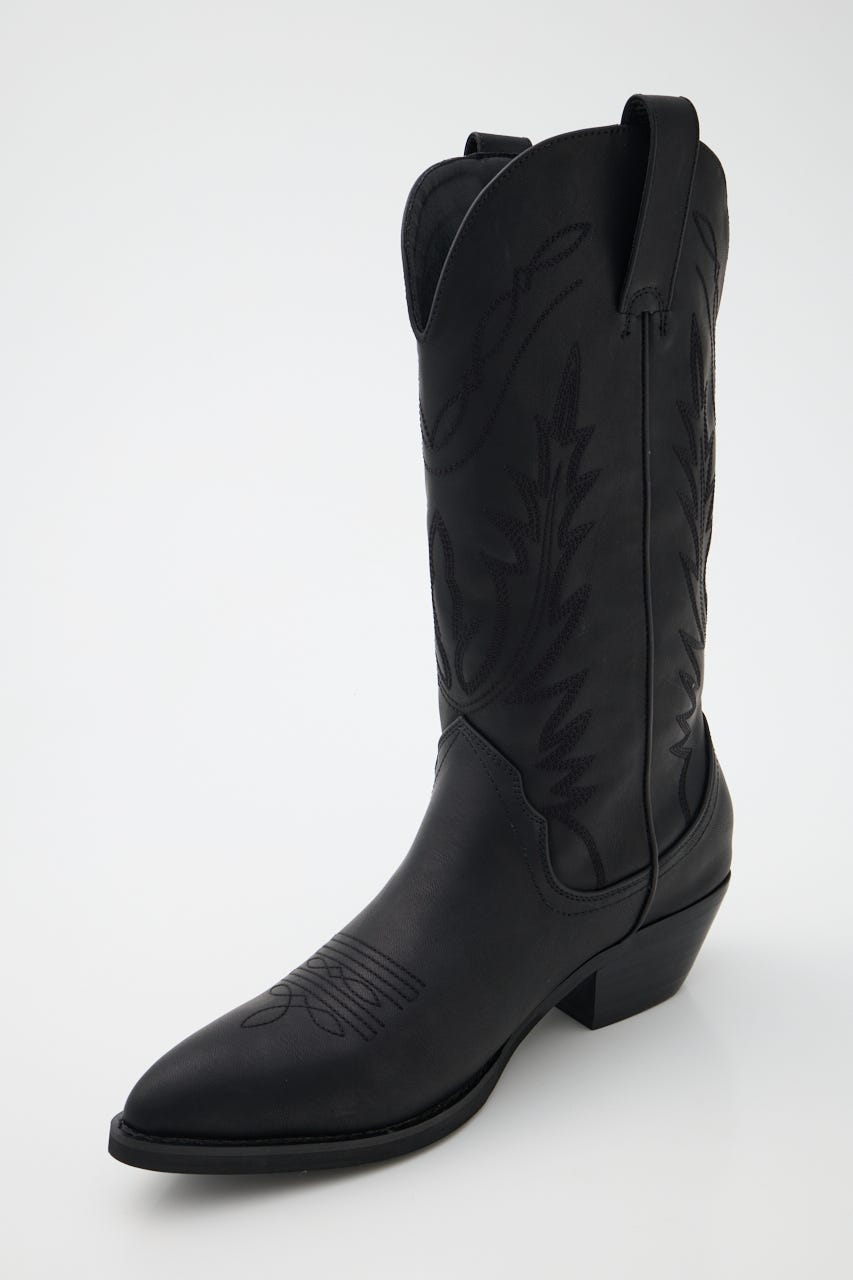 【SS先行アイテム】WESTERN ブーツ BLK L