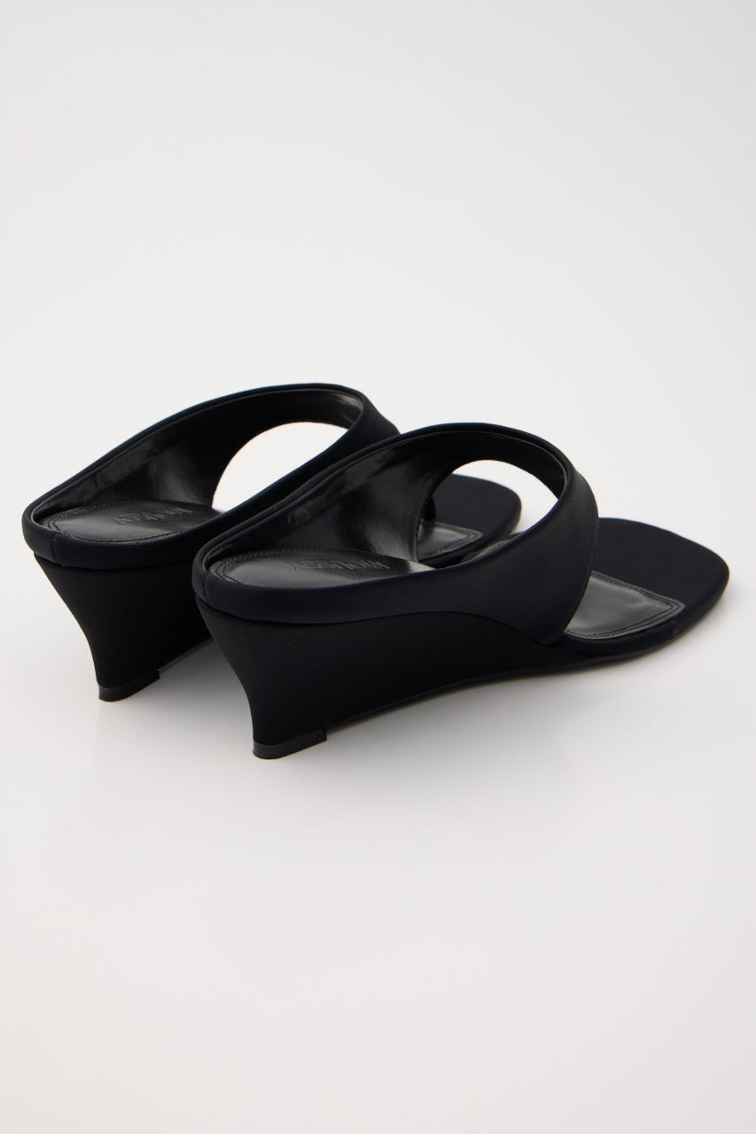 THONG WEDGE サンダル BLK M
