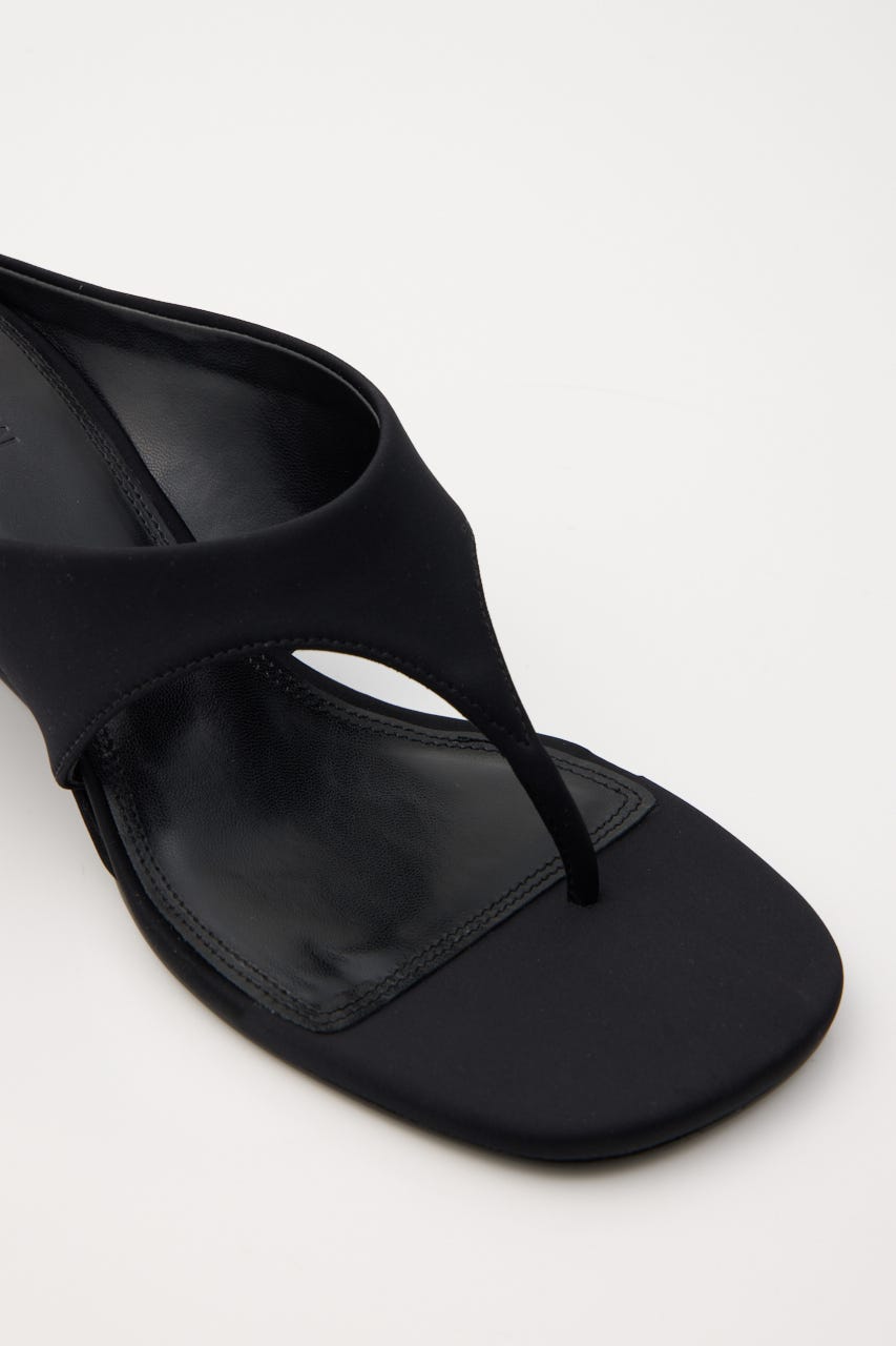 THONG WEDGE サンダル BLK M