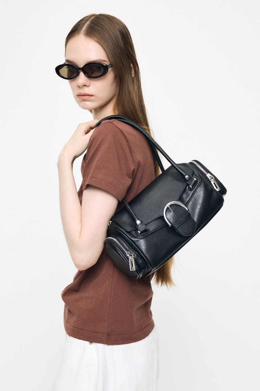 METAL ACCENT バッグ BLK FREE