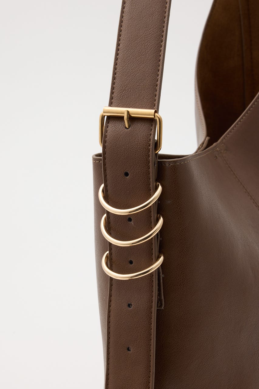 ONE HANDLE BUCKET バッグ BRN FREE
