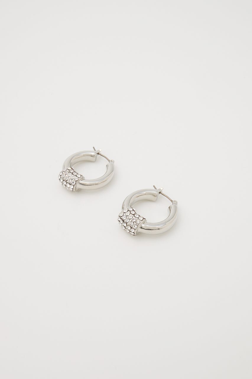 MIXTURE HOOP イヤリング SLV FREE