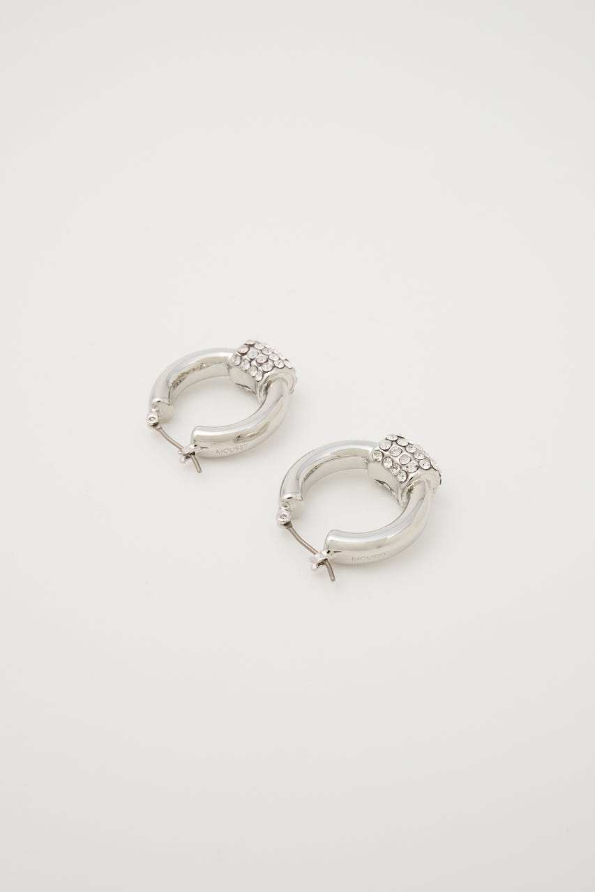 MIXTURE HOOP イヤリング SLV FREE