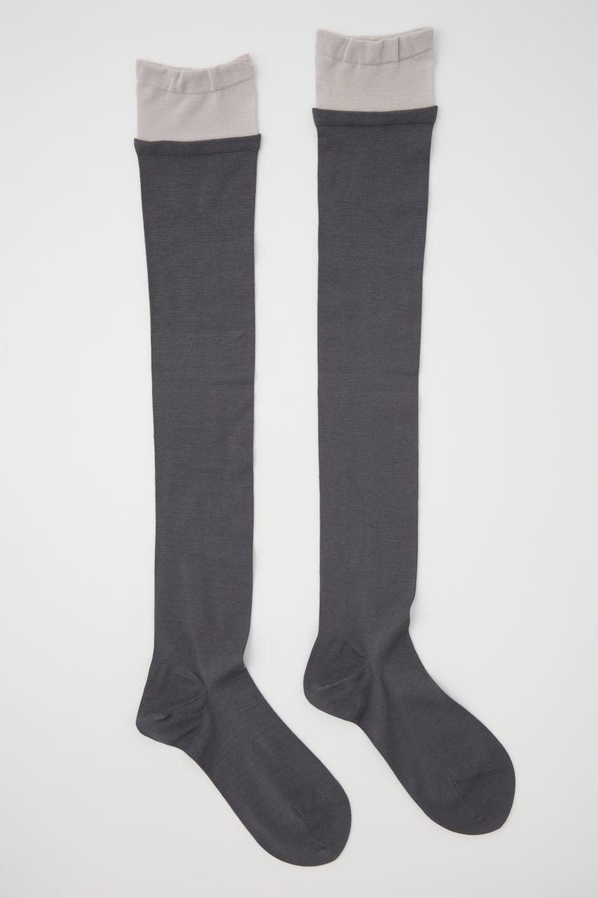 SHEER LAYER ソックス C.GRY FREE