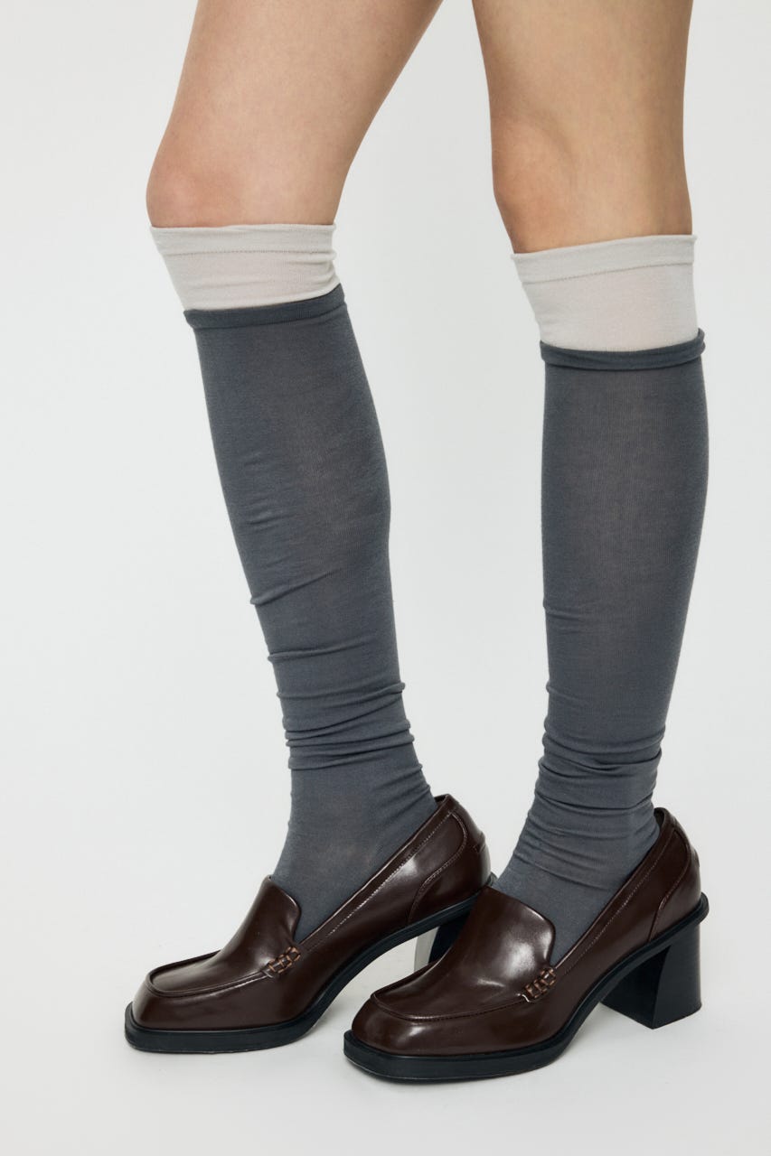 SHEER LAYER ソックス C.GRY FREE