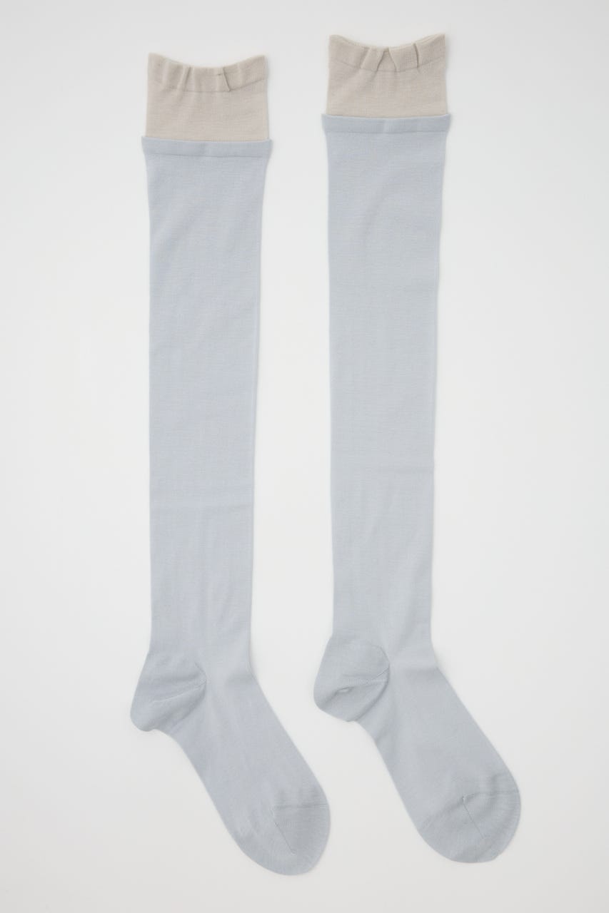 SHEER LAYER ソックス L/BLU FREE